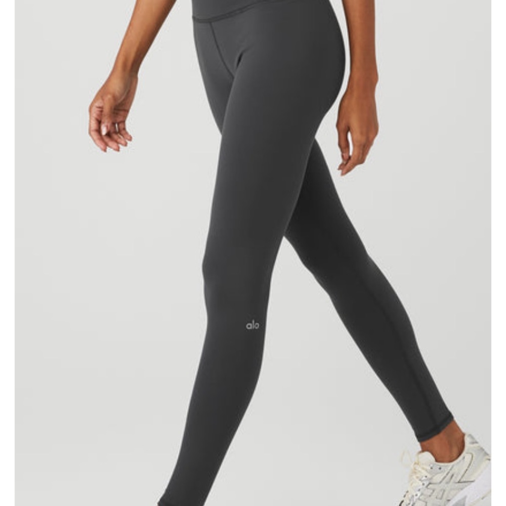 Alo high waist airbrush legging grey
